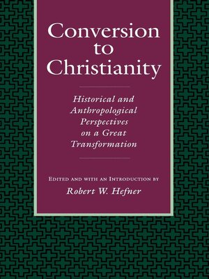 cover image of Conversion to Christianity